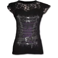 2022 new slim goth s 5xl graphic lace t shirts for women gothic flower skull clothing punk tees ladies y2k tops summer tshirt