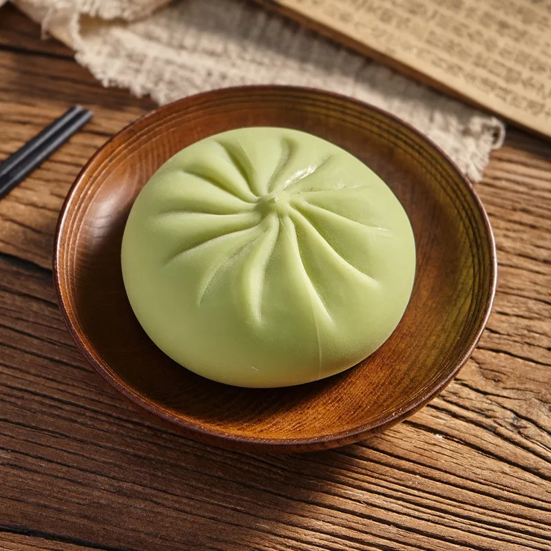 

Simulation Of Barbecued Pork Buns Cute Food Decompression Toy Vent Artifact