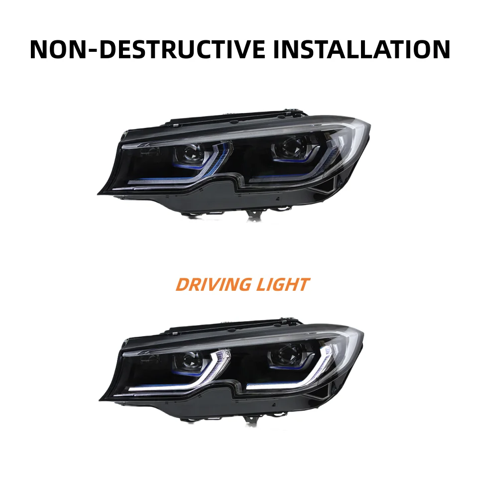 MRD Подходит для BMW G20 новинка 3 серии 2020 G28 330i детской лампы модифицированные