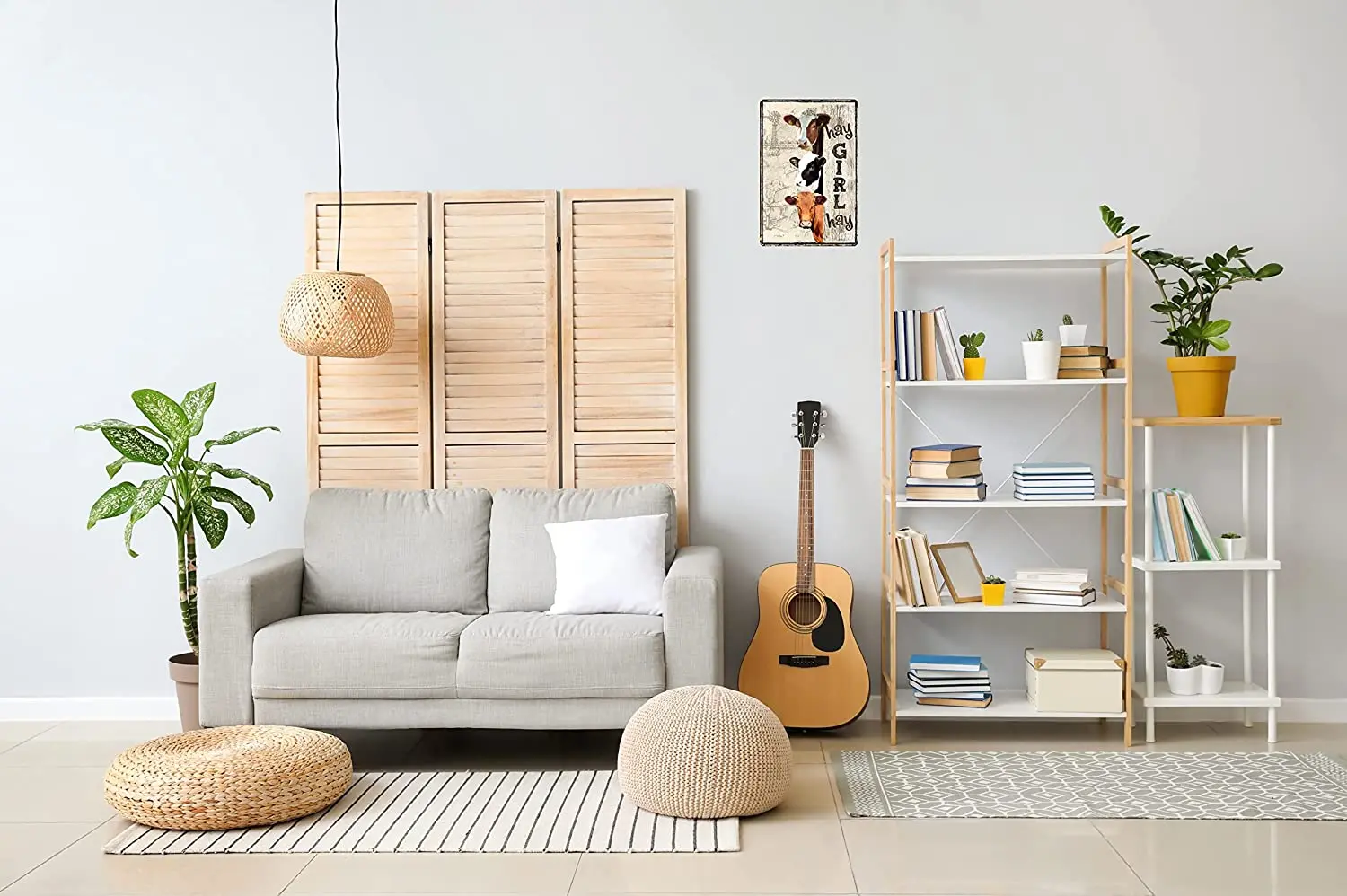 

Vintage Cow Decor Gift Metal Tin Sign for Retro Farm Home Kitchen Room Farmhouse Garage Coffee Bar Wall Decor Art Poster Gifts