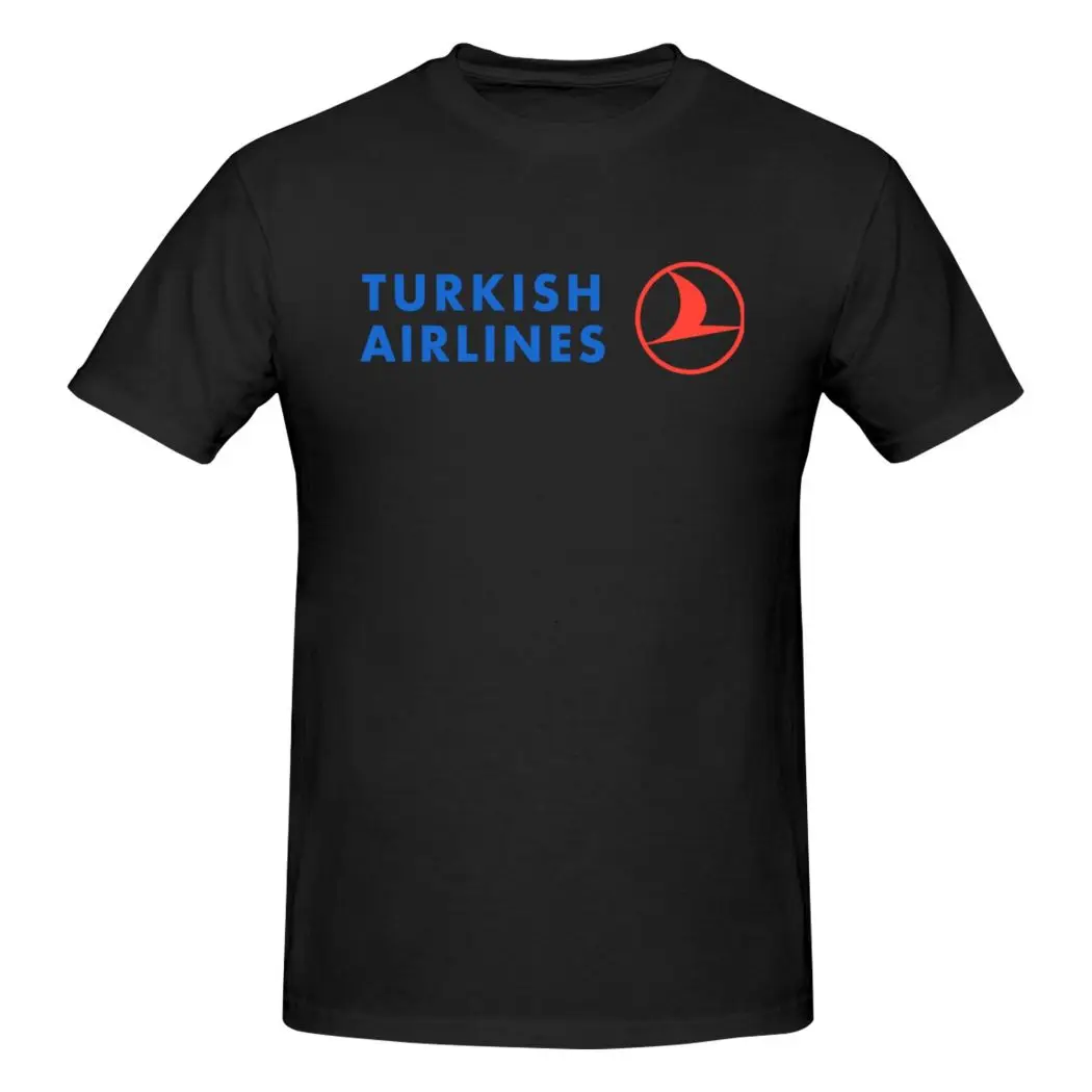 НОВЫЕ мужские футболки Turkish Airlines повседневные хипстерские в стиле хип-хоп с