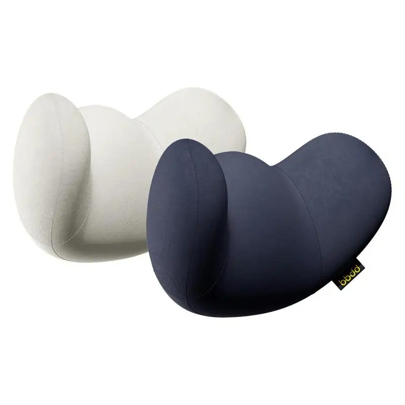 

Car Seat Headrest Pillow Adjustable Skin Friendly Car Sleep Side Head Support Auto Neck Support Snow Velvet Memory Foam Pillow
