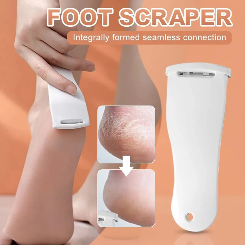 

Foot Scrubber Pedicure Tools Profession Scrape Knife File for Heels Calluses Blades Bath Exfoliating Smooth Feet CareTool