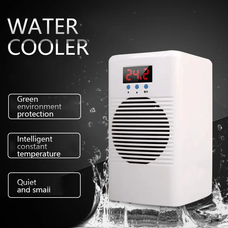 

Электронный охладитель воды для аквариума, охлаждающий мини-холодильник для аквариума, охлаждающий и нагревающий бесшумный аппарат для хо...