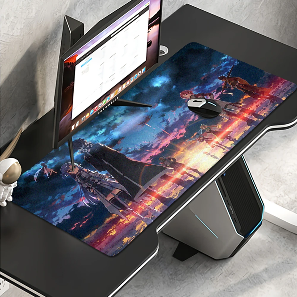 

Sword Art Online INS Tide Large Office Student Gaming Thickened Big Writing Pad Non-slip Cushion Mouse Pad for PC Computer Table