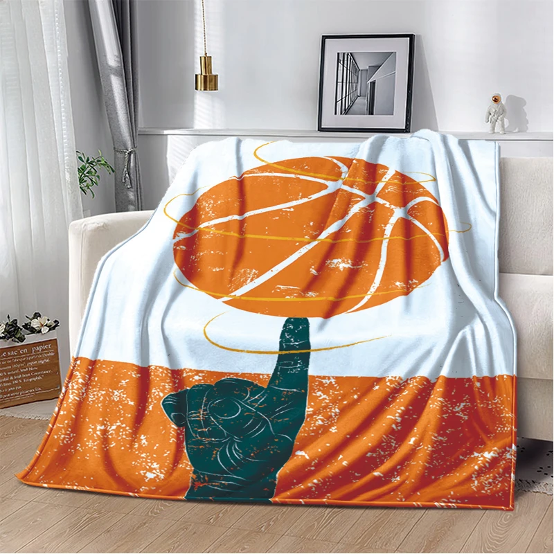 

Basketball custom blanket for children and adult Sofa blanket office blanket for beds Aircraft travel thermal insulation blanket