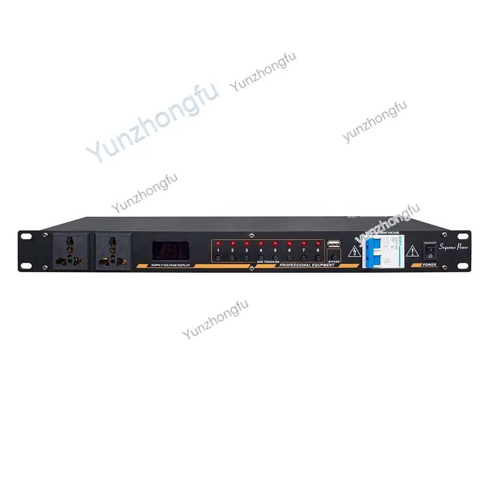 

Профессиональное цифровое 10-канальное многофункциональное устройство питания для Ktv, сценическое оборудование для прямого эфира