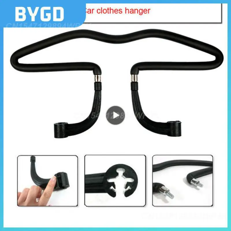 

Регулируемая многофункциональная стойка-держатель из нержавеющей стали для курток и костюмов, портативная Универсальная автомобильная вешалка, автомобильные вешалки для пальто