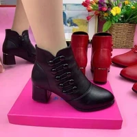 chunky chelsea tall boots women 2021 new winter high heels womens fashion sexy hot ankle boots designer pump party shoes