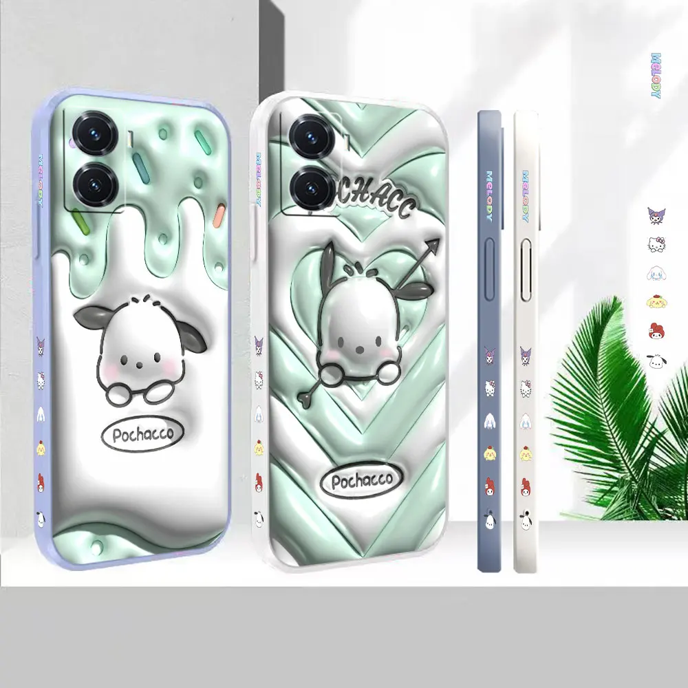 

Case For VIVO Y93 Y85 Y83 Y77E Y77 Y76S Y73S Y71T Y66 Y55S Y53S Y52S Y51S Y50 Y35 Y33S Y31 Y30 Funny Cute Pochacco Cover Funda