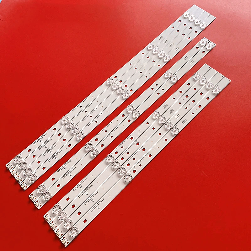 10 шт. Светодиодная подсветка полосы для R72-55D04-006007 008-13 YS_LE469119 AKTV5512TS ST5461B033VER2.1 ST461B052VER2.1 AKTV551