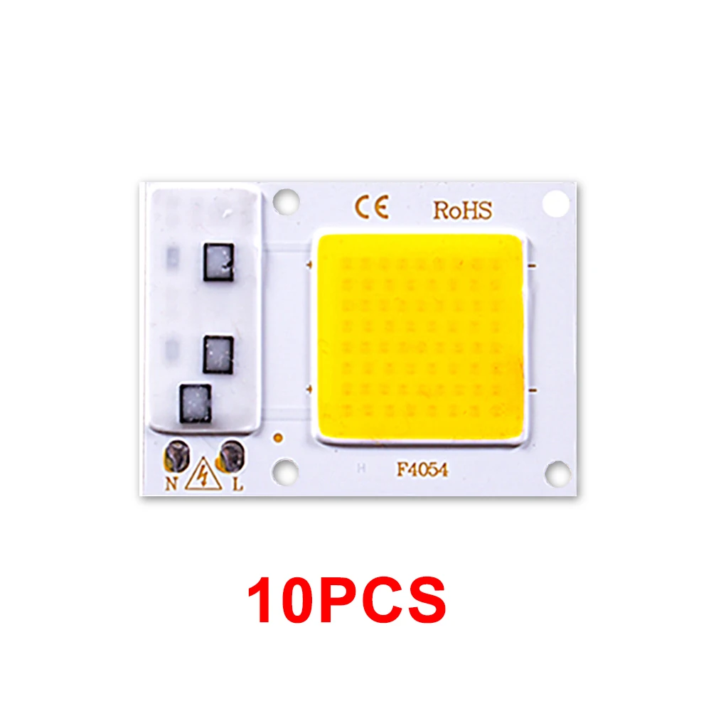 LED 10W 20W 30W COB Chip No Need Driver AC 220V White warm white LED Lamp Beads ​for Flood Light Spotlight Lampada DIY Lighting