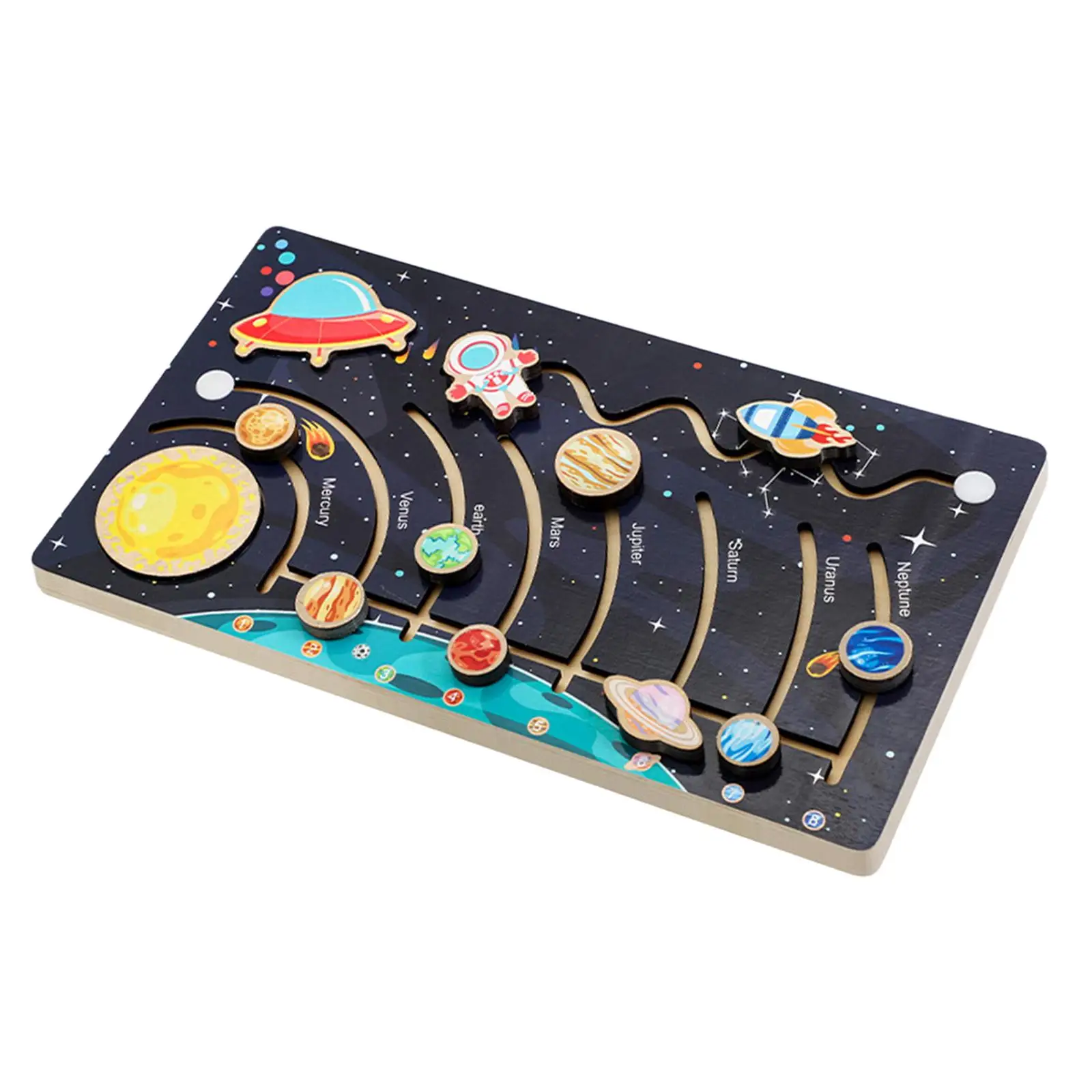 

Planet Puzzle Toy Preschool Learning Activities Jigsaw for Children Boys