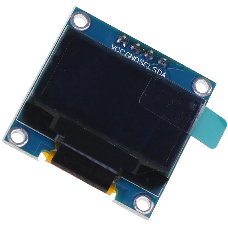 

Модуль ЖК-дисплея SSD1306, белый, 128X64 OLED, для Arduino 0,96 дюймов, I2C IIC Serial 4 pin, 3 В ~ 5 в постоянного тока, 1/64 рабочий