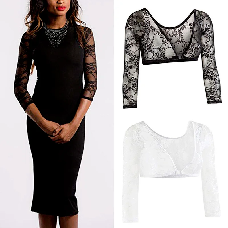 Пикантные женские топы одежда винтажное платье с цветочным кружевом и длинным