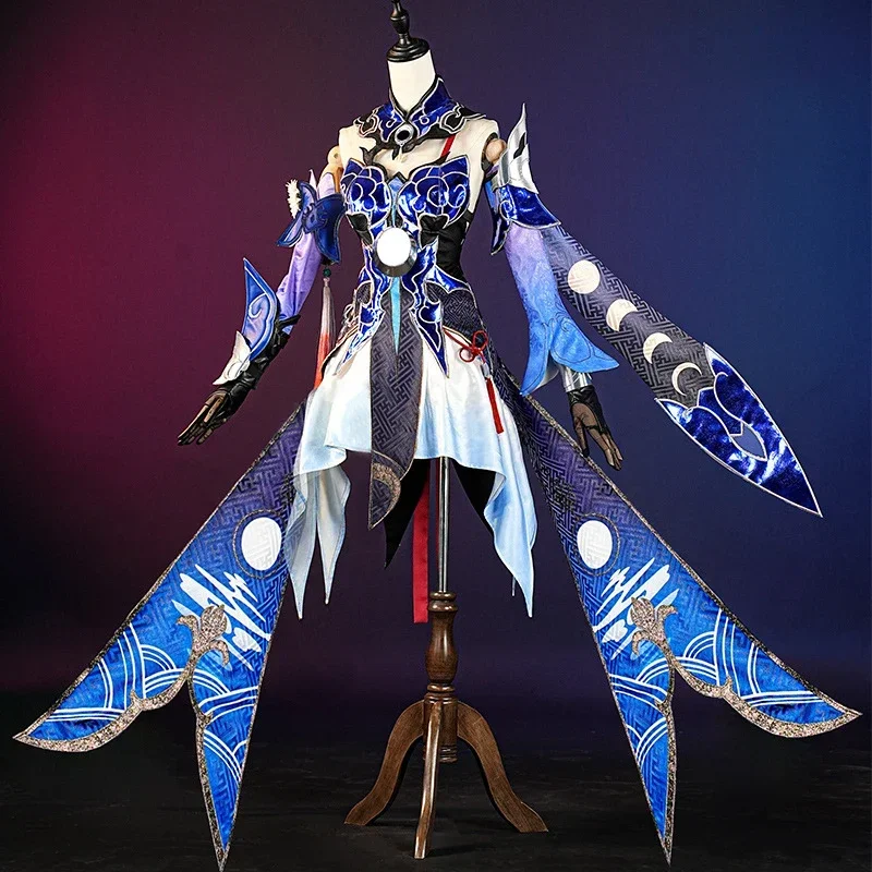 Костюмы для косплея Jingliu женщин платье девочек игровая униформа счастливая