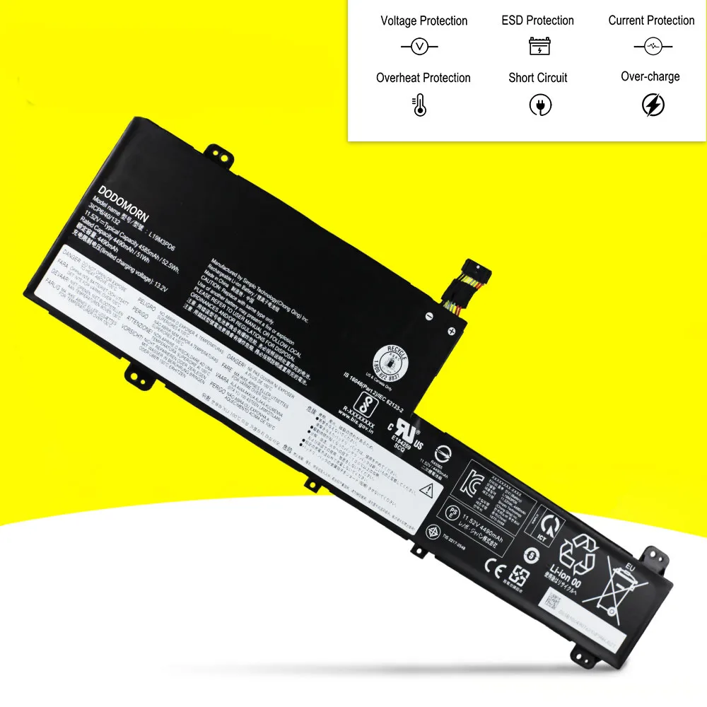 Аккумулятор для ноутбука Lenovo IdeaPad Flex 5 14ALC05 14IIL05 14ARE05 14ITL05 15AL505 15IIL05 Series L19M3PD6 L19C3PD6
