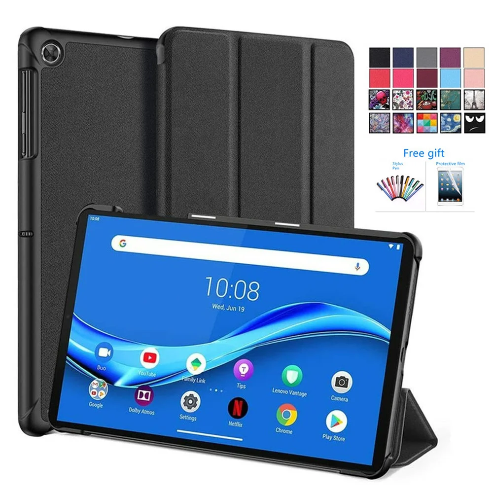 

for Lenovo Tab M10 FHD Plus 10.3 TB-X606F TB-X606X 10.3" Leather Stand smart Cover Tab M10 Plus 3rd Gen 10 6 Case TB-125FU 2022