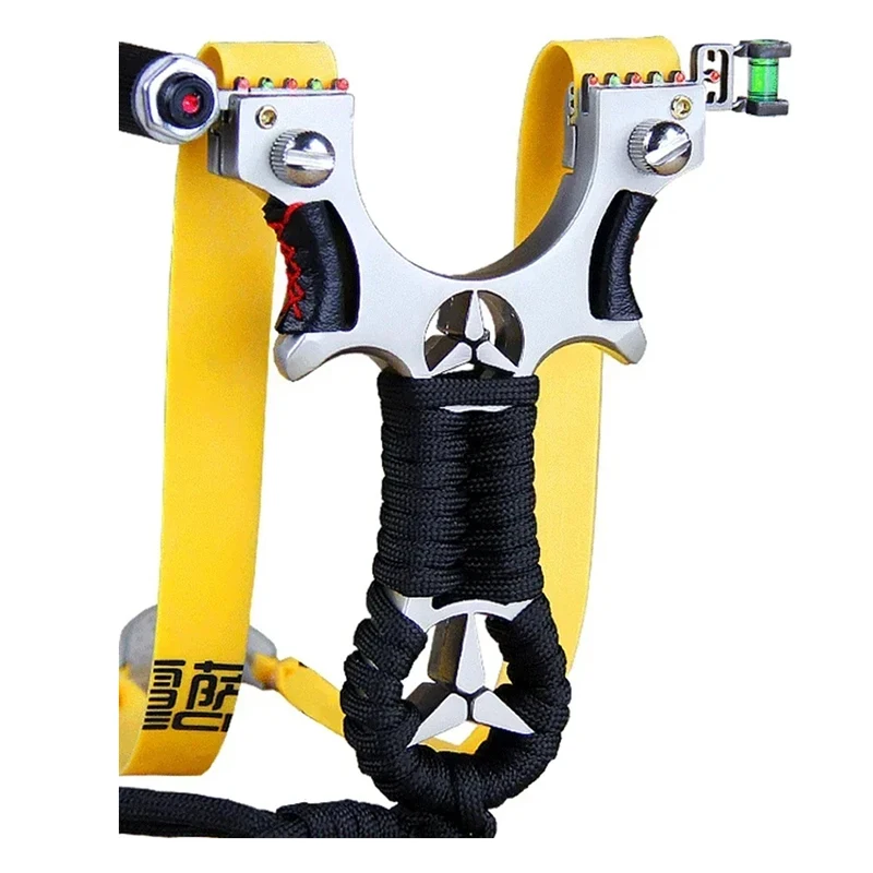 Лазерная рогатка металлическая прецизионная для стрельбы уличная охотничья