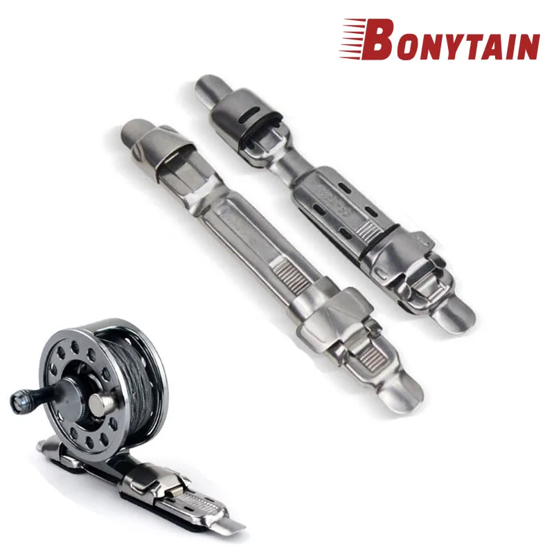 

Stainless Steel Seat Fishing Reel Seat Deck Rod Clip Holder Fishing Tool Fishing Rod Clip Wheel Reel Holder Fishing Tackle