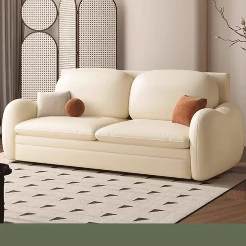 Nordic Kawaii White Lazzy Living Folding Lounge Divani Soggiorno Мебель для дома