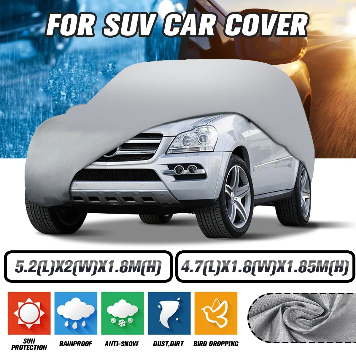 

Full Car Cover Waterproof Anti UV Sunscreen Dustproof Cover Breathable Anti Scratch Protector Case For BMW For Passat For Kia