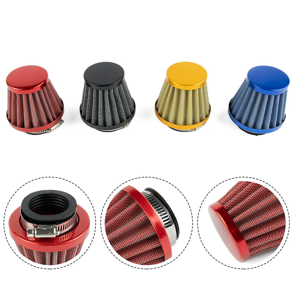 

35mm/38mm/42mm/45mm Universal Motorcycle Air Filter Intake Induction Kit ATV Dirt Bike Mushroom Head Air Filter With Clamp