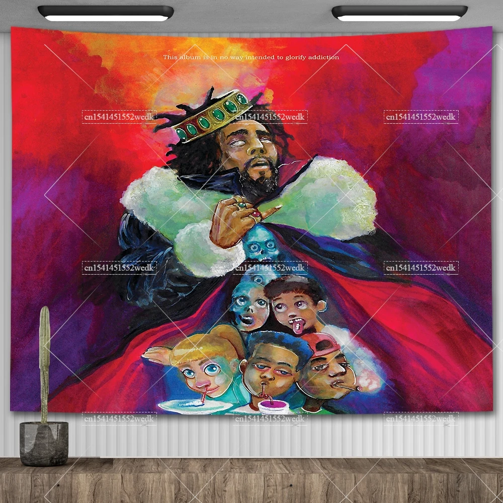 Настенный Гобелен J Cole с надписью 4 ваши глаза