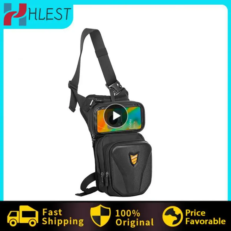 

Motorcycle Leg Bag Multi-function Black Messenger Bag Sports Universal Practical Cycling Bag Car Accessories Portable 3l Durable