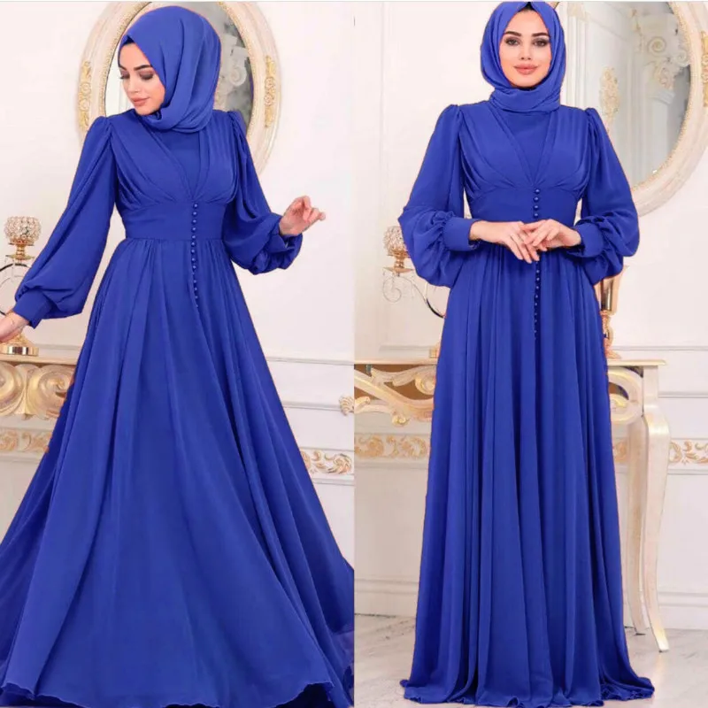 Women Muslim Dress Pakistani Dress Shalwar Kameez Chiffon Eid Mubarak Party Evening Long Dress Arabic Turkish Islamic Clothing