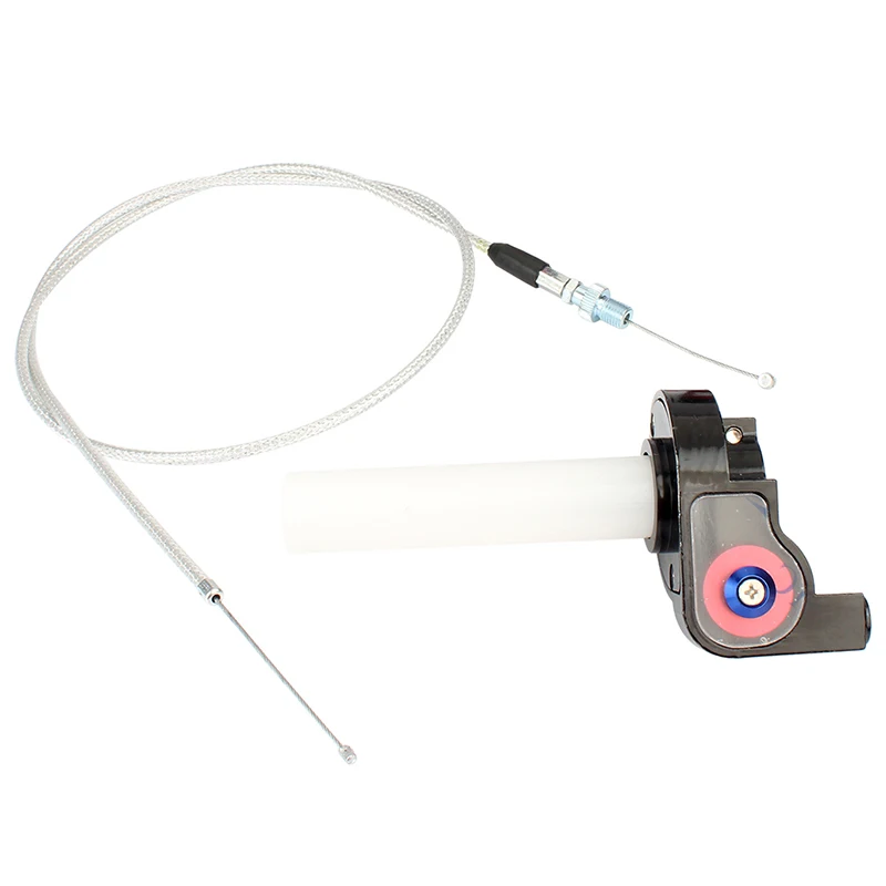 Мотоциклетные ручки с 1/4 быстроповоротным тросом дроссельной заслонки 1200 мм для