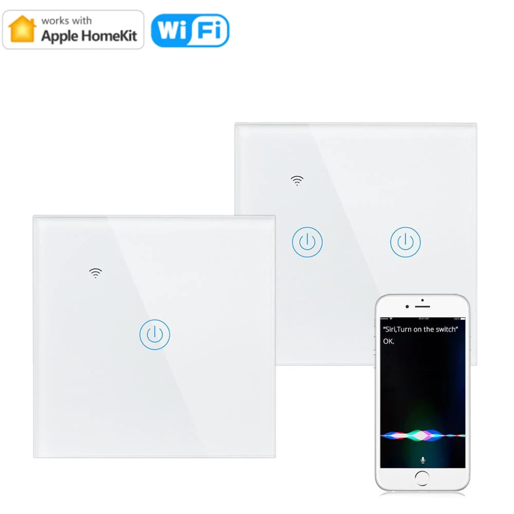 

Умный выключатель Apple Homekit, Wi-Fi, 220 В, 230 В переменного тока