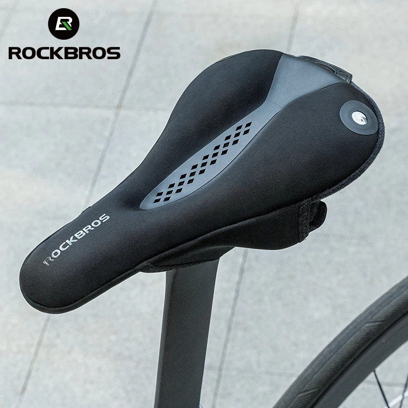 

Седло для горного велосипеда Rockbros bicicleta, заднее кресло для дорожного велосипеда, дышащая удобная подушка, чехол для седла 2023