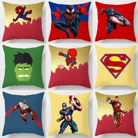super hero marvel movie green lantern deadpool superman iron man spider man short plush cushion cushion car accessories