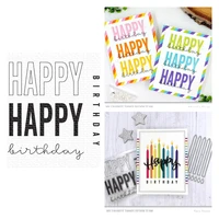 happy stamps diy scrapbooking card stencil paper cards handmade album stamp sheets