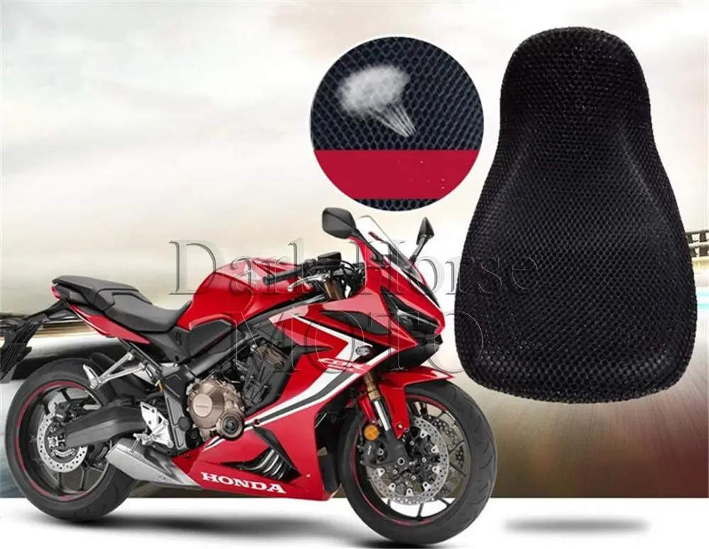 

For Honda CB650R CBR650R Seat Cowl Cushion Cover Net 3D Mesh Protector Motorcycle Accessories CB CBR 650R 2019 2020