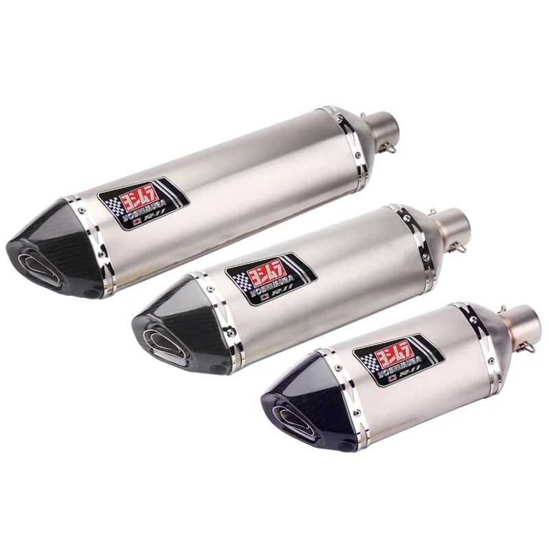 Входной глушитель выхлопной трубы для мотоцикла 51 мм 61 Yoshimura R11 универсальный Z900