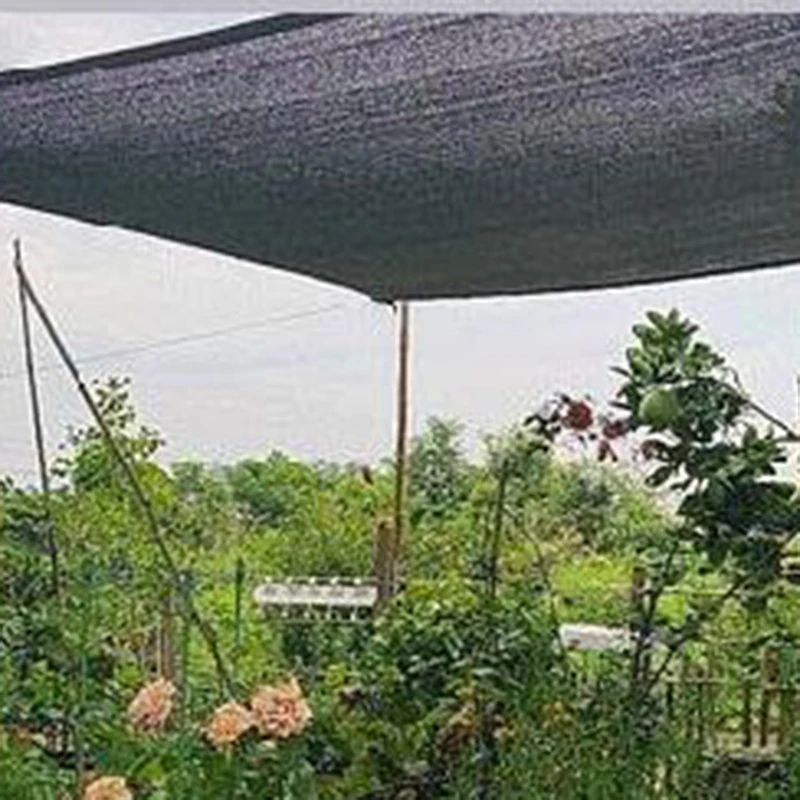 Утолщенная черная затеняющая сетка защита от УФ излучения дождя для улицы теплиц