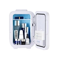 8l small portable skin care fridge mini cosmetic skincare refrigerators make up for home and car