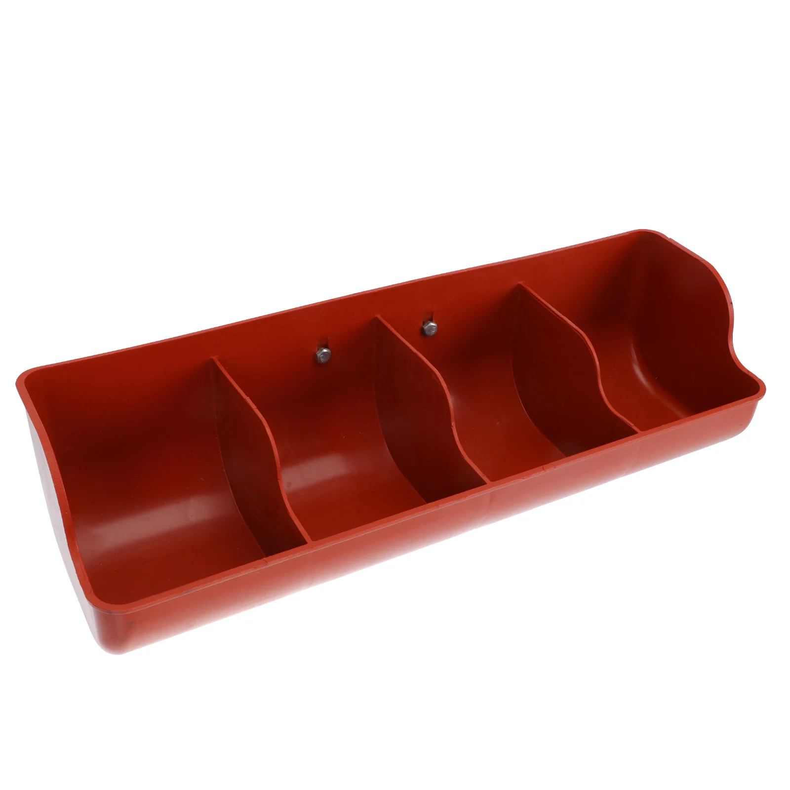 

Feeder Trough Fence Feed Livestock Goat Feeding Animal Sheep Plastic Cattle Bucket Farm Water Brick Box Feeders Bowls Horse