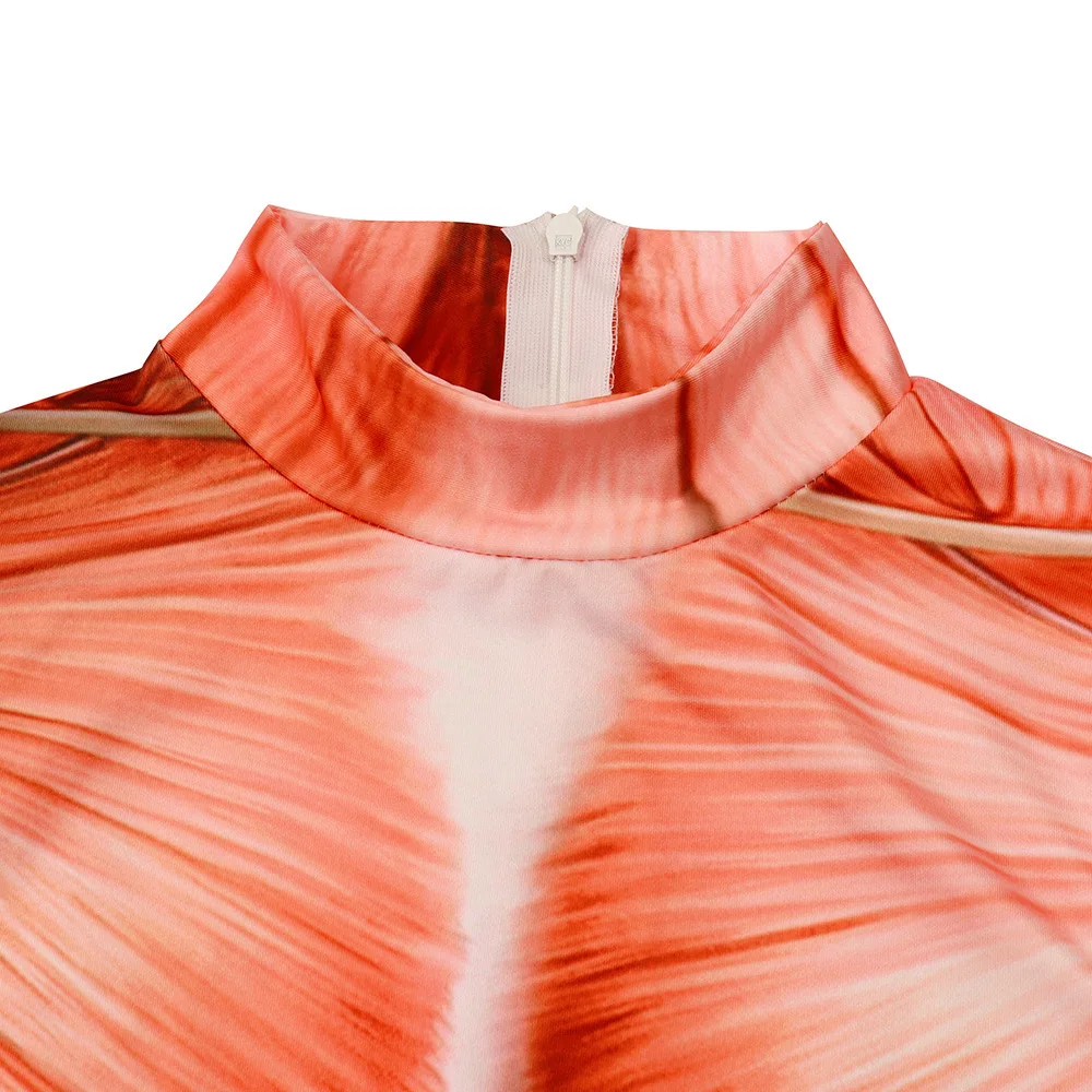 Боди для косплея комбинезон с 3D мышцами зентай Киберпанк карнавальный костюм на