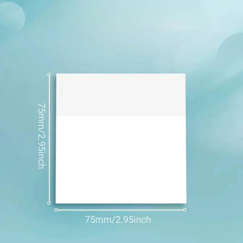 

Прозрачные водостойкие стикеры-заметки