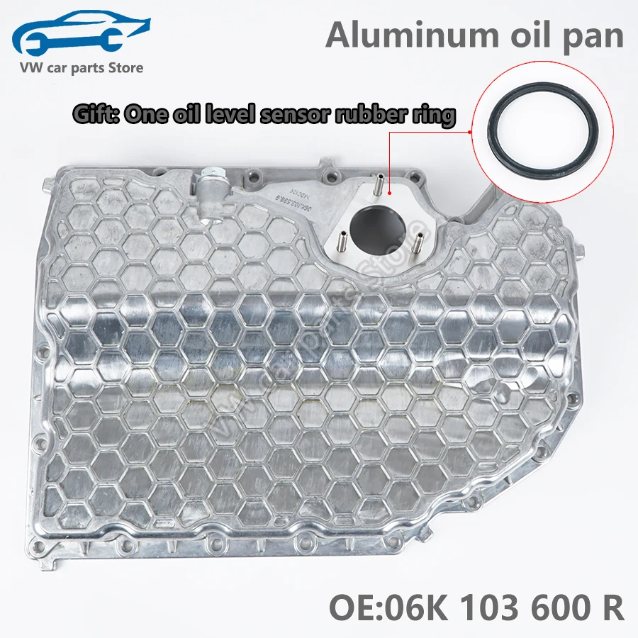 06K103600R полностью из алюминиевого сплава улучшенная модель поддона для отработанного масла для Audi A1 A3 Q2 TT VW Golf MK7 GTI Sharan Tiguan 06K 103 600 R