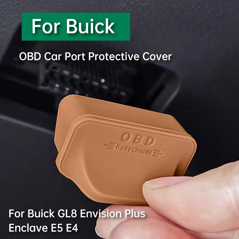 Фото Для Buick GL8 Envision Plus Enclave E5 E4 силиконовый защитный чехол OBD диагностический интерфейс водонепроницаемый пылезащитный чехол №1