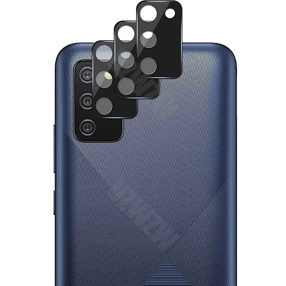 

Защитная крышка для объектива камеры Samsung Galaxy A02s, 3D защитное закаленное стекло, устойчивое к царапинам, защита от отпечатков пальцев