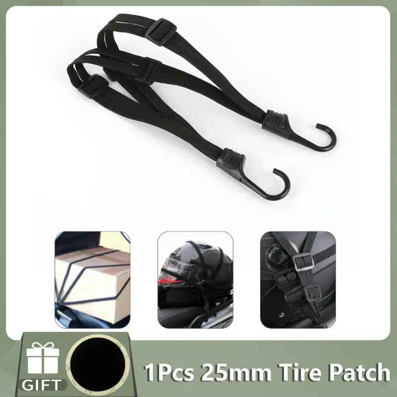 

Universal 60cm Motorcycle Luggage Strap Moto Helmet Gears Fixed Elastic Buckle Rope High-Strength Retractable Protective