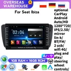Android для Seat Ibiza 6j 2009 2010 2011 2012 2013 Автомобильный плеер GPS-навигация Мультимедиа Поддержка ADAS DVRАвтомобильная компьютерМузыка N