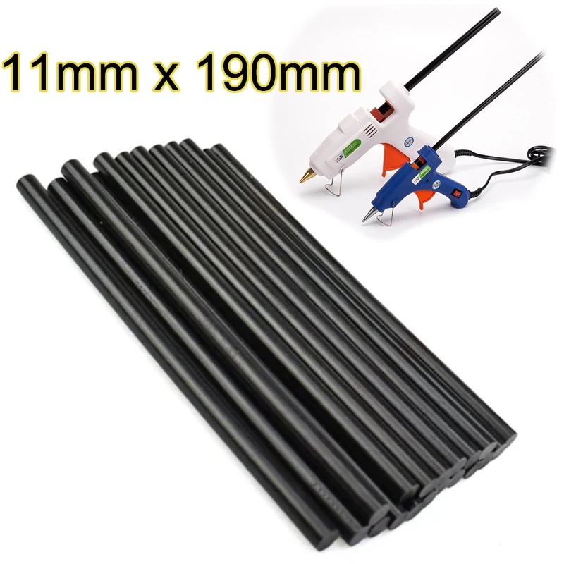 Автомобильные клеевые стержни, клейкие стержни с высокой клейкостью 11 мм x 190 мм, клейкие стержни с высокой вязкостью для ремонта автомобильной краски и вмятин