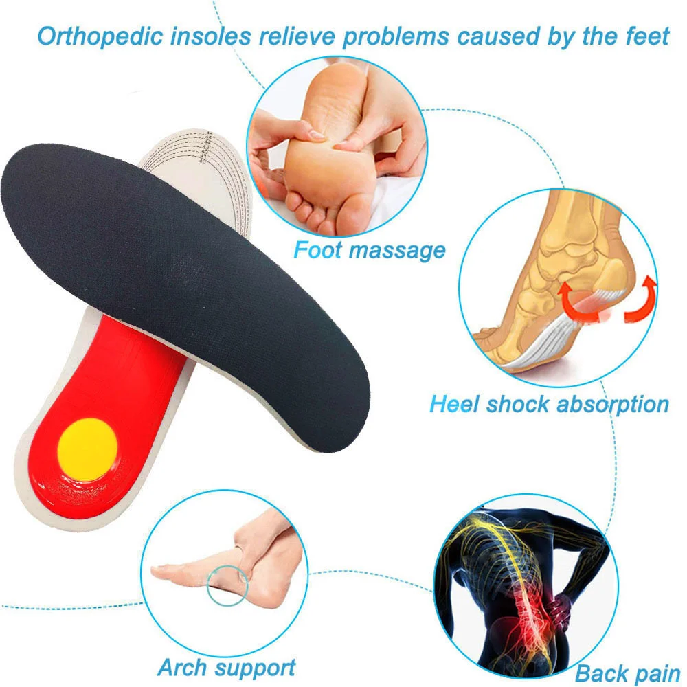 

Orthopedic Insoles for High Arch Support Flat Foot Man Breathable Shoe Soles Shock Absorption Running Feet Insole Shoes Sole Pad