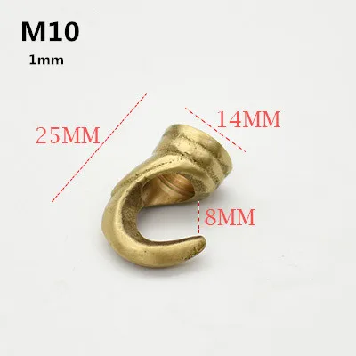 

Латунные крючки для светильников Calla&Allan, набор из 2 штук